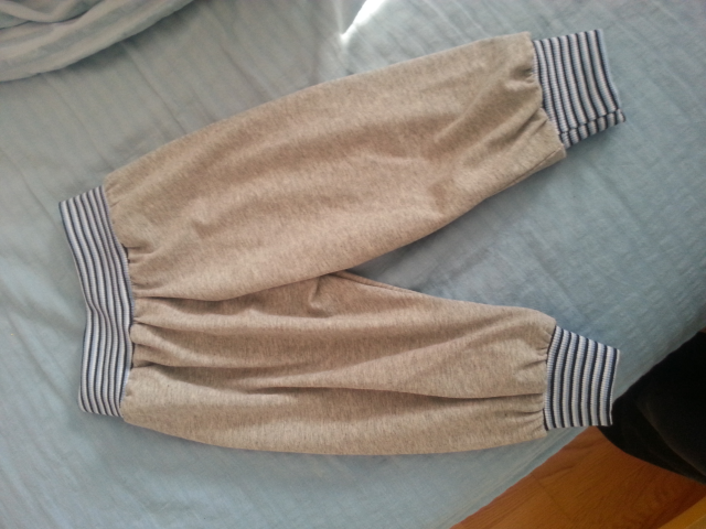 meine erste selbstgenähte hose