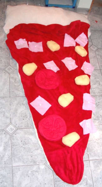 Pizzaschlafsack
